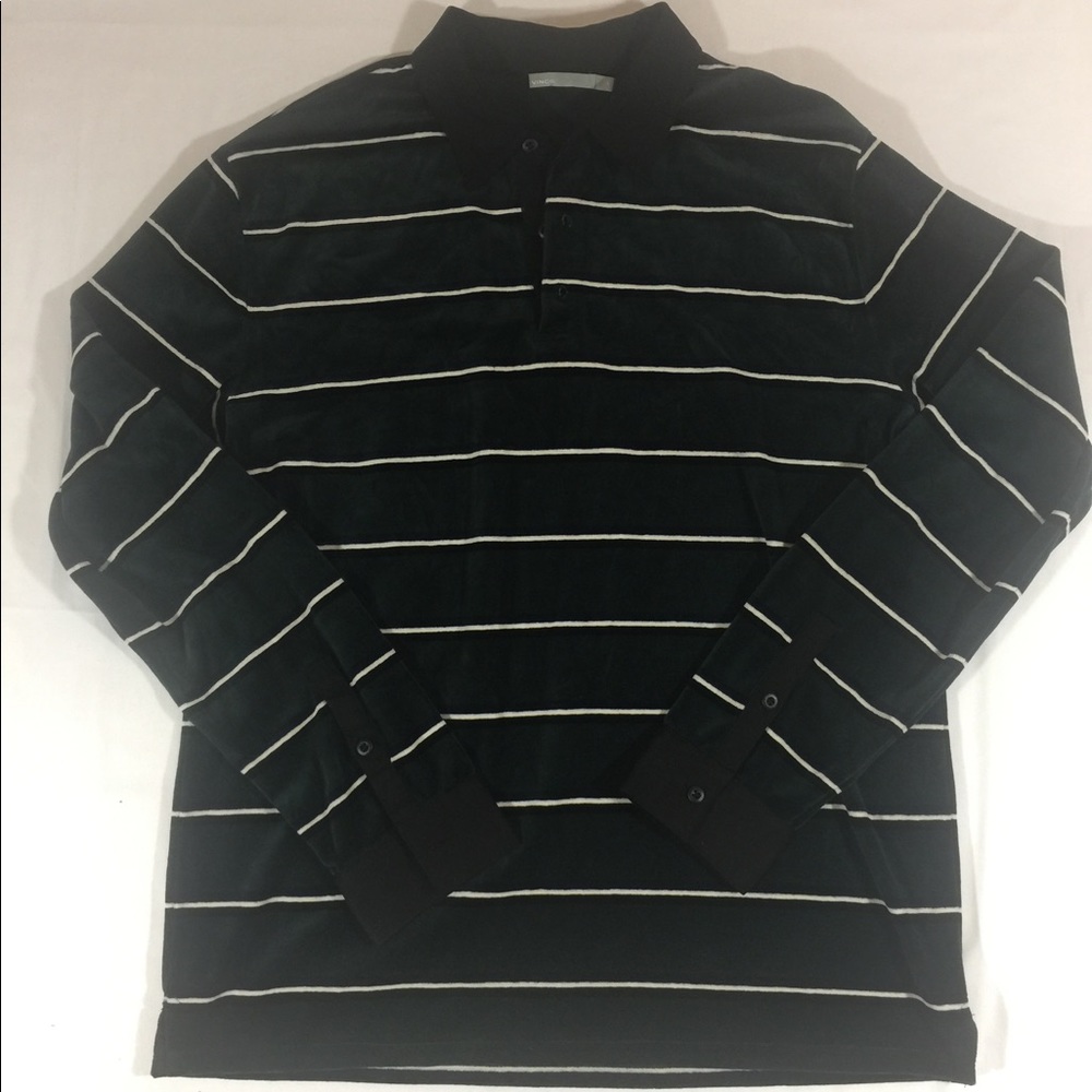 Vince Men’s Long Sleeve Rugby style shirt